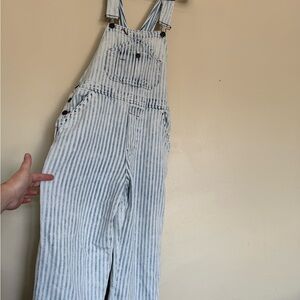 DISCONTINUED Faherty Topsail Overall - Railroad Stripe